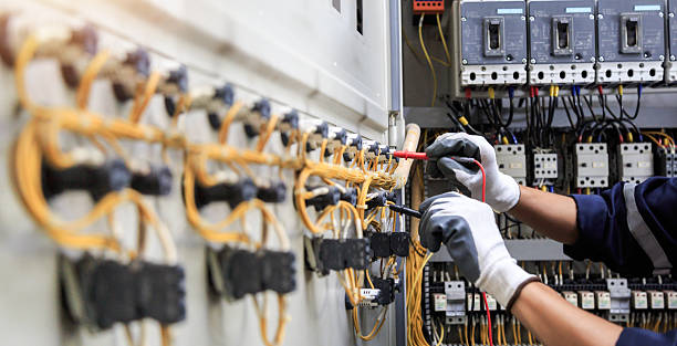 Professional Electrician technician working in Madison Center, CT